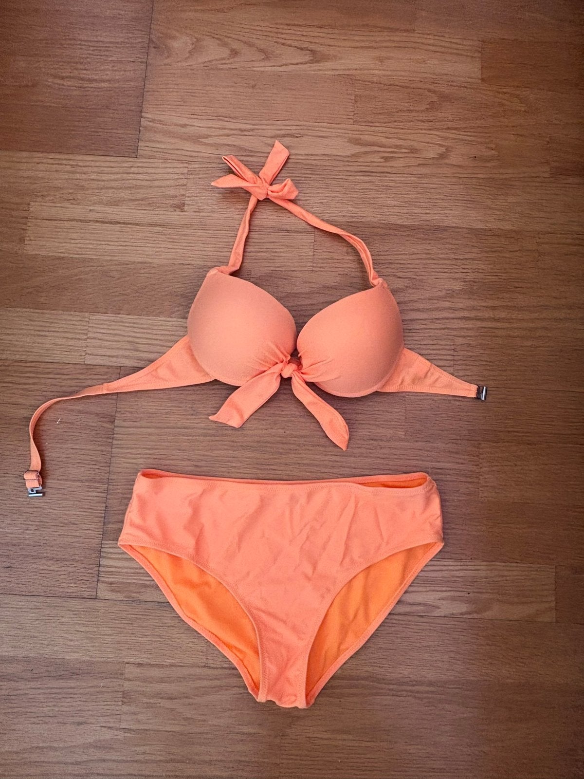 Oranje bikini H&M maat L, Ophalen of Verzenden, Zo goed als nieuw, Oranje, Bikini