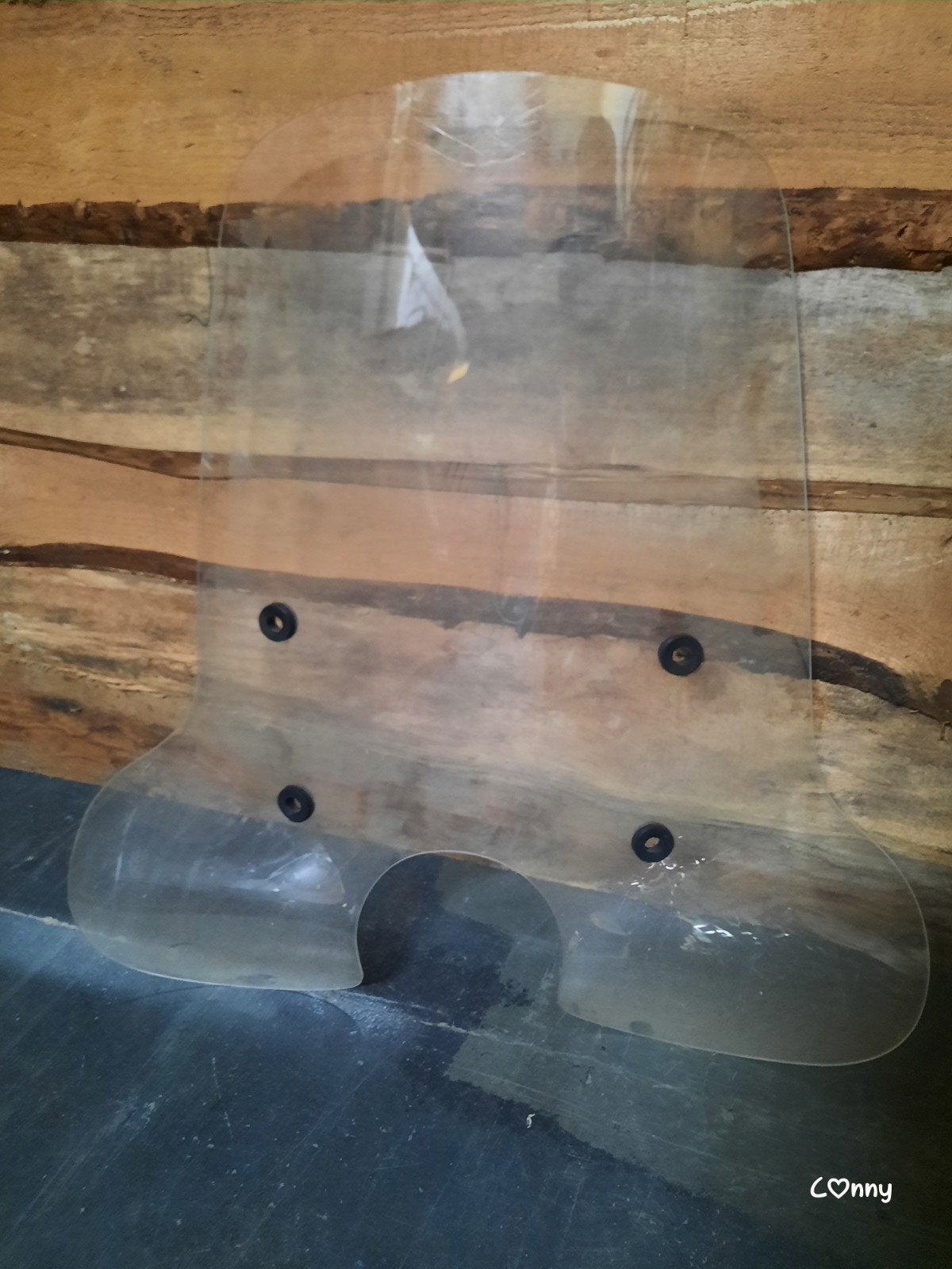 Windscherm scooter 72x72 cm - Zeer goede staat, Fietsen en Brommers, Ophalen of Verzenden
