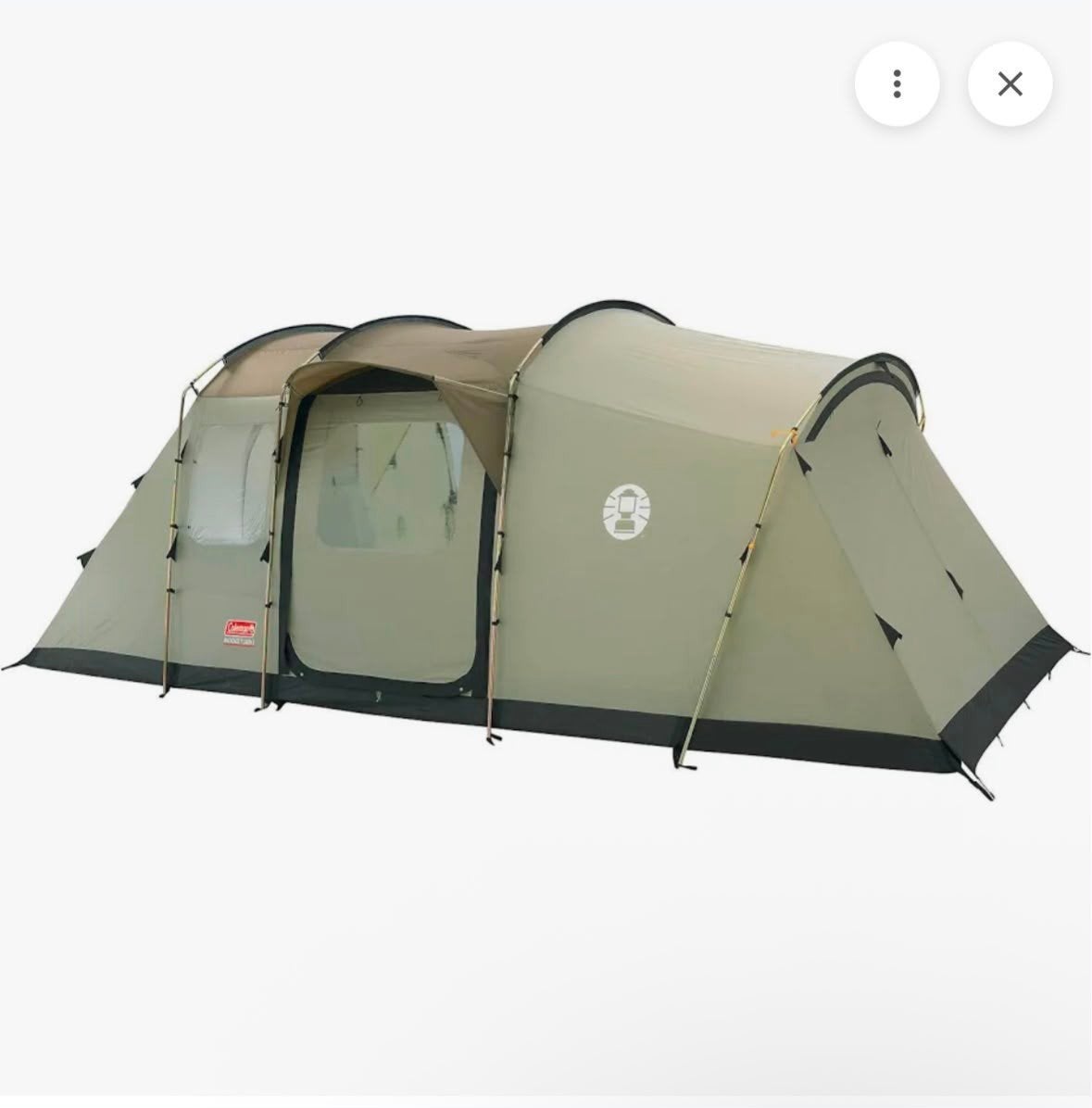 Ruime Coleman Mackenzie Cabin 6 tent - Ideaal voor families, Ophalen