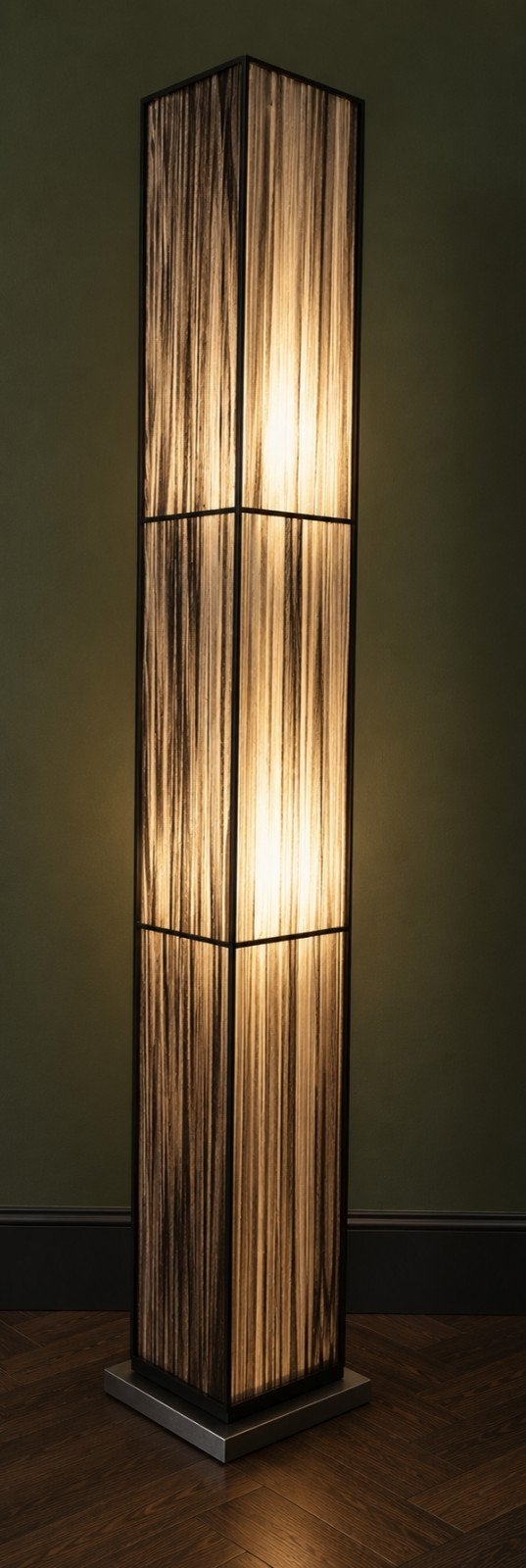 GAMMA Vloerlamp Elisabeth zwart - Modern en stijlvol, Ophalen, Zo goed als nieuw