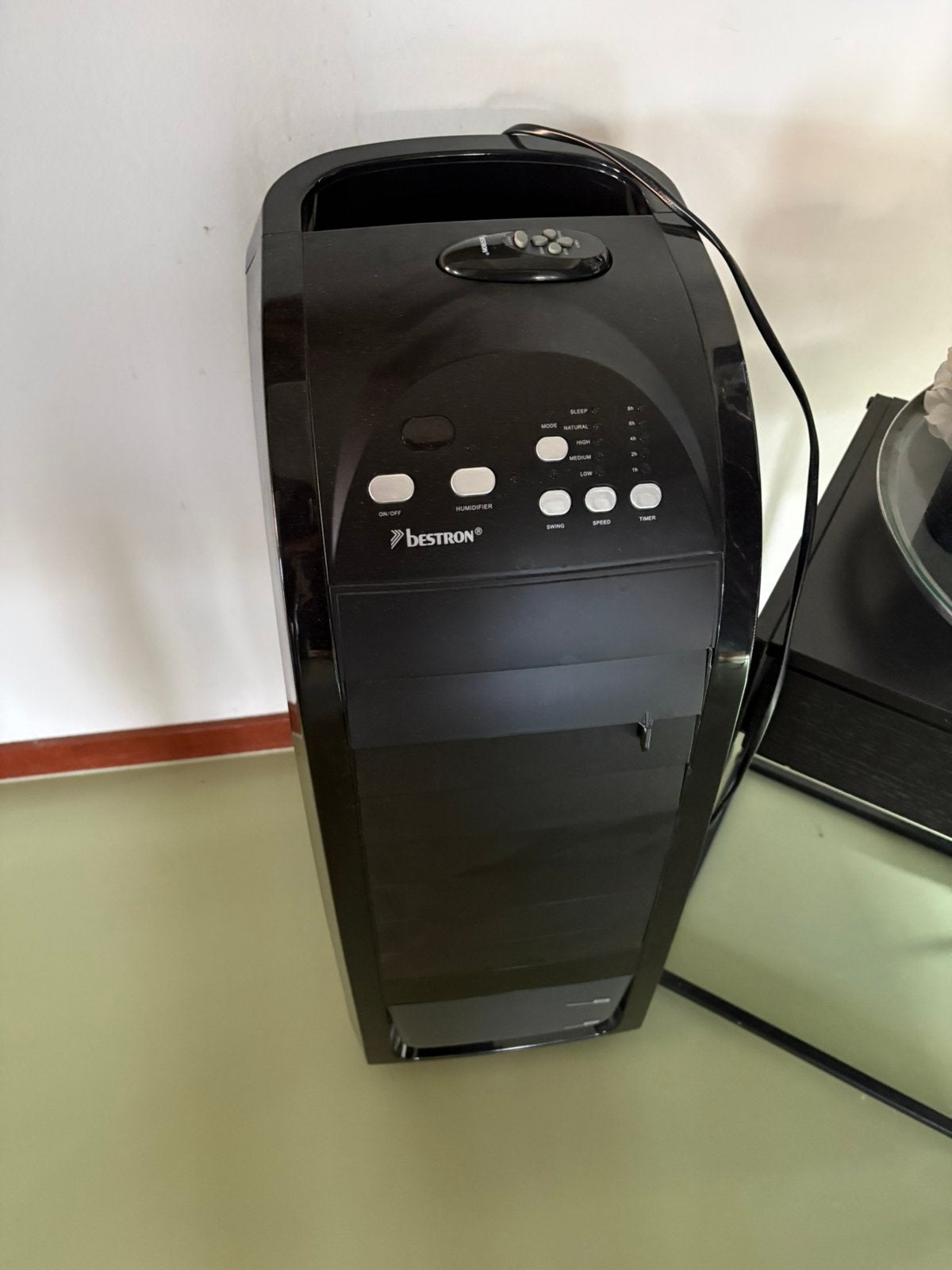 Mooie en goede Ventilator met afstandsbediening in doos, Witgoed en Apparatuur, Ventilatoren, Ophalen of Verzenden, Ventilator met afstandsbediening