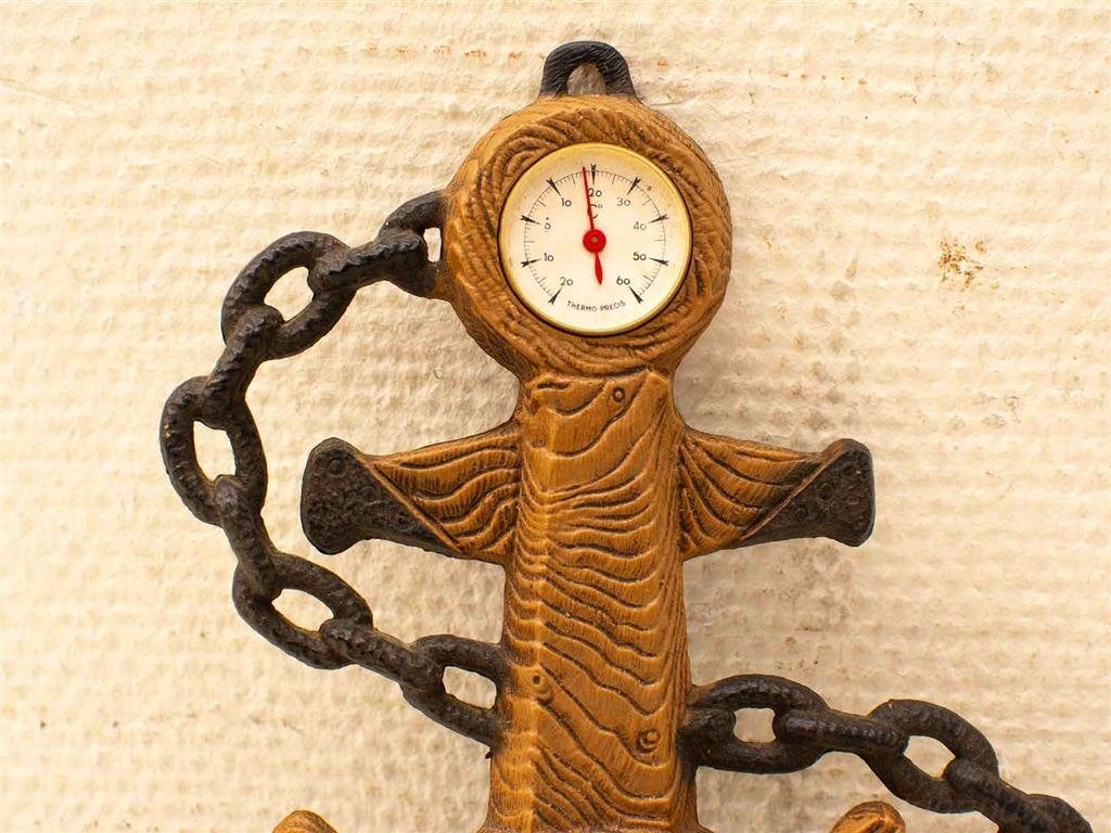 Barometer in de vorm van een anker 36781, Ophalen of Verzenden, Gebruikt