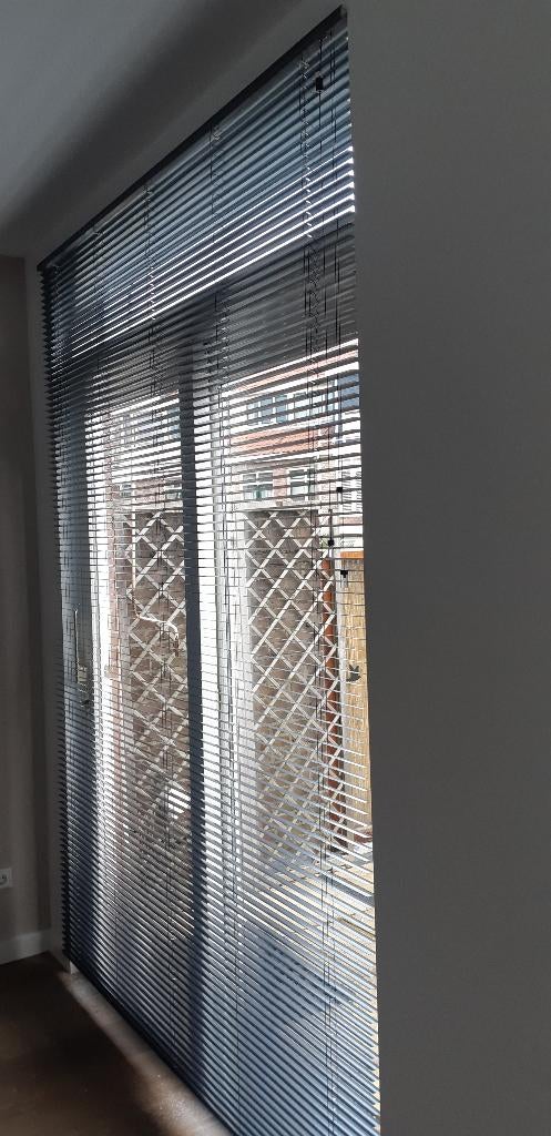 Allure - Aluminium jaloezie 25mm, 200 cm of meer, 150 tot 200 cm, Grijs, Ophalen of Verzenden