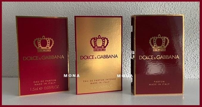 Q (Queen) set 3 parfum samples proefjes testers monsters, Verzenden, Nieuw