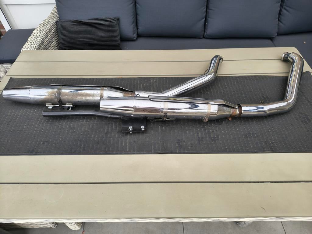 Cobra uitlaat voor Softail met E4 keurmerk tot 2006, Motoren, Onderdelen | Harley-Davidson, Ophalen of Verzenden, Gebruikt