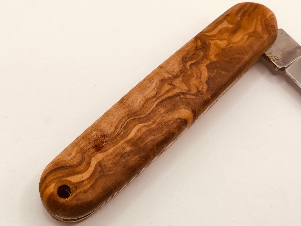 Victorinox Wood Olive 108 mm Solo Adventurer 1 blade Safari, Ophalen of Verzenden, Gebruikt