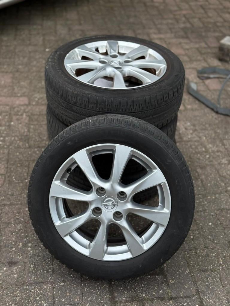 Opel Corsa velgen 16", Auto-onderdelen, Banden en Velgen, Ophalen, Gebruikt, 16 inch, Banden en Velgen