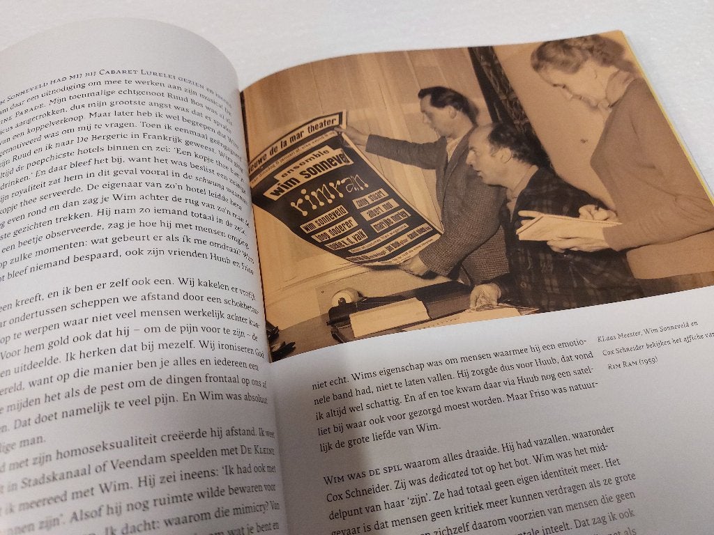 Wim Sonneveld BOEK De parel Van Het Cabaret, Verzamelen, Gebruikt, Verzenden, Lannoo, NvT