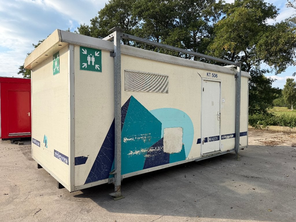 Sanitair unit bouwkeet, Doe-het-zelf en Verbouw, Ophalen of Verzenden, Gebruikt, Toilet