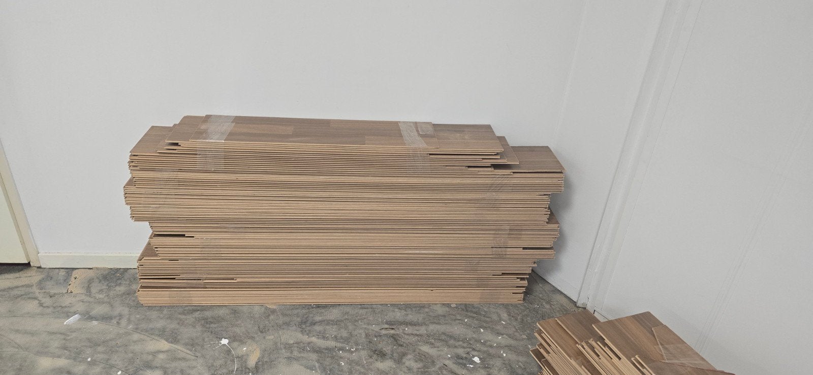 Gratis partij gebruikt laminaat tussen 10/20m2, Huis en Inrichting, Stoffering | Vloerbedekking, Ophalen, Laminaat