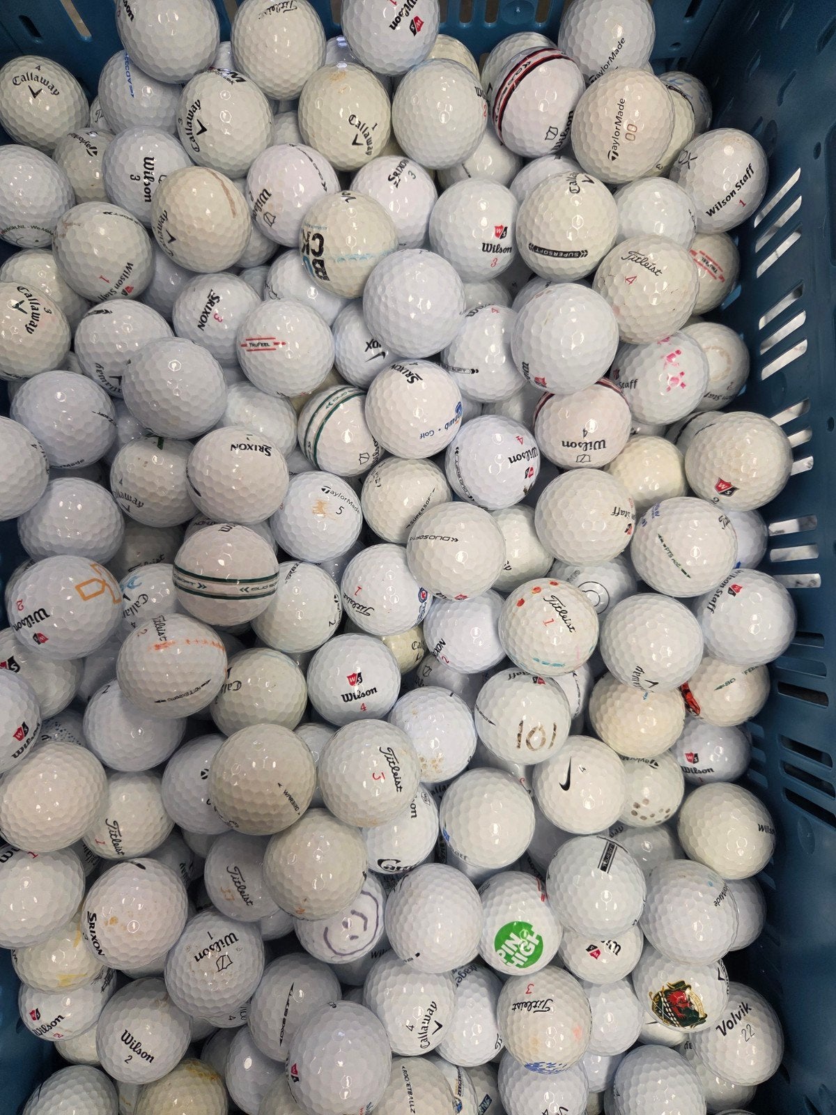 10.000 MERK GOLFBALLEN TE KOOP., Ophalen, Gebruikt, Bal(len), Overige merken