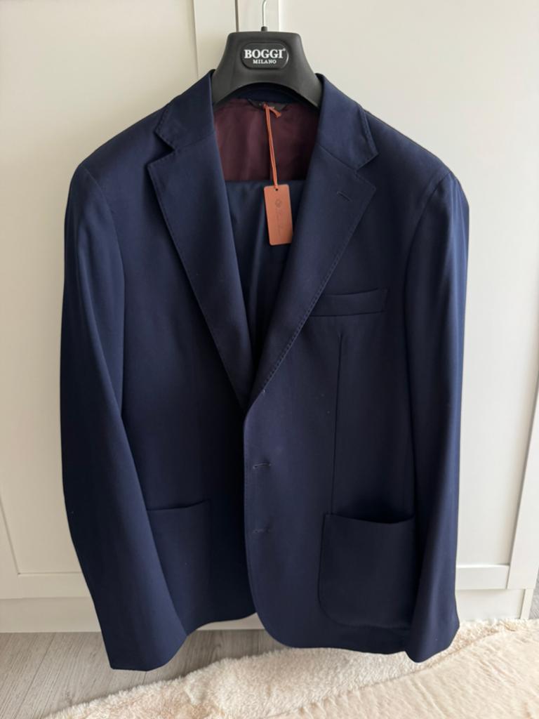 Loro Piana Pakken Navy Blue Nieuw 56 en 58, Kleding | Heren, Blauw, Maat 56/58 (XL), Ophalen of Verzenden, Zo goed als nieuw