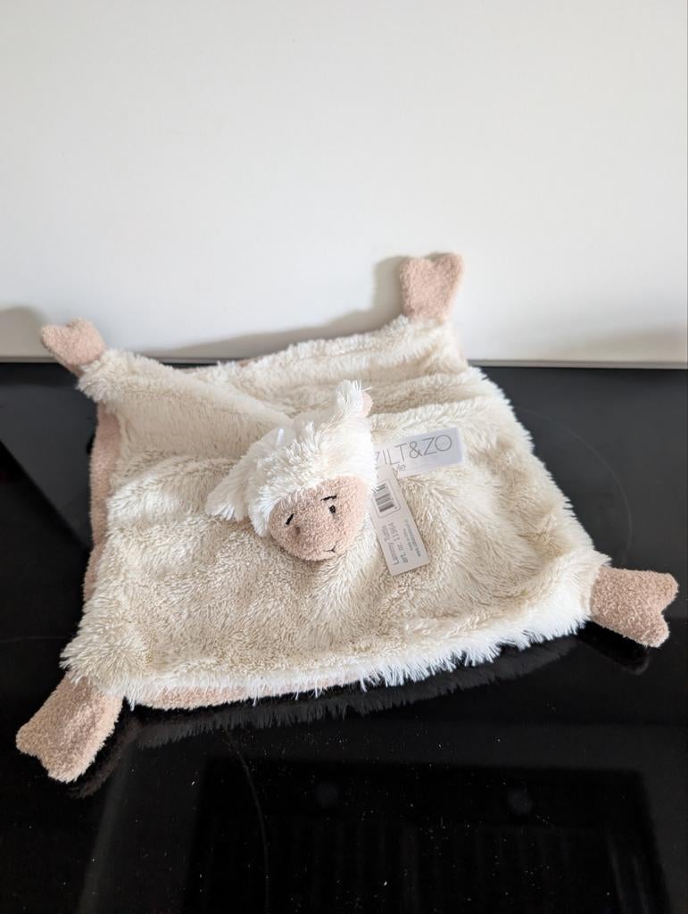 Knuffeldoek schaap , zilt & zo Nieuw, Ophalen of Verzenden, Nieuw, Overige typen
