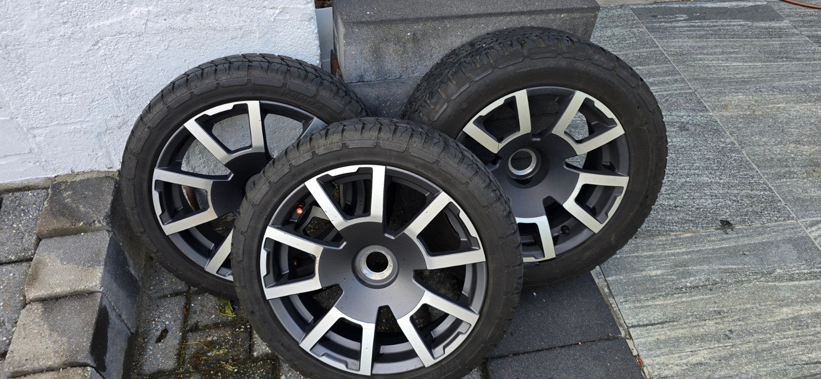Can Am Ryker Rally velgen met banden 6mm profiel, Ophalen, Gebruikt