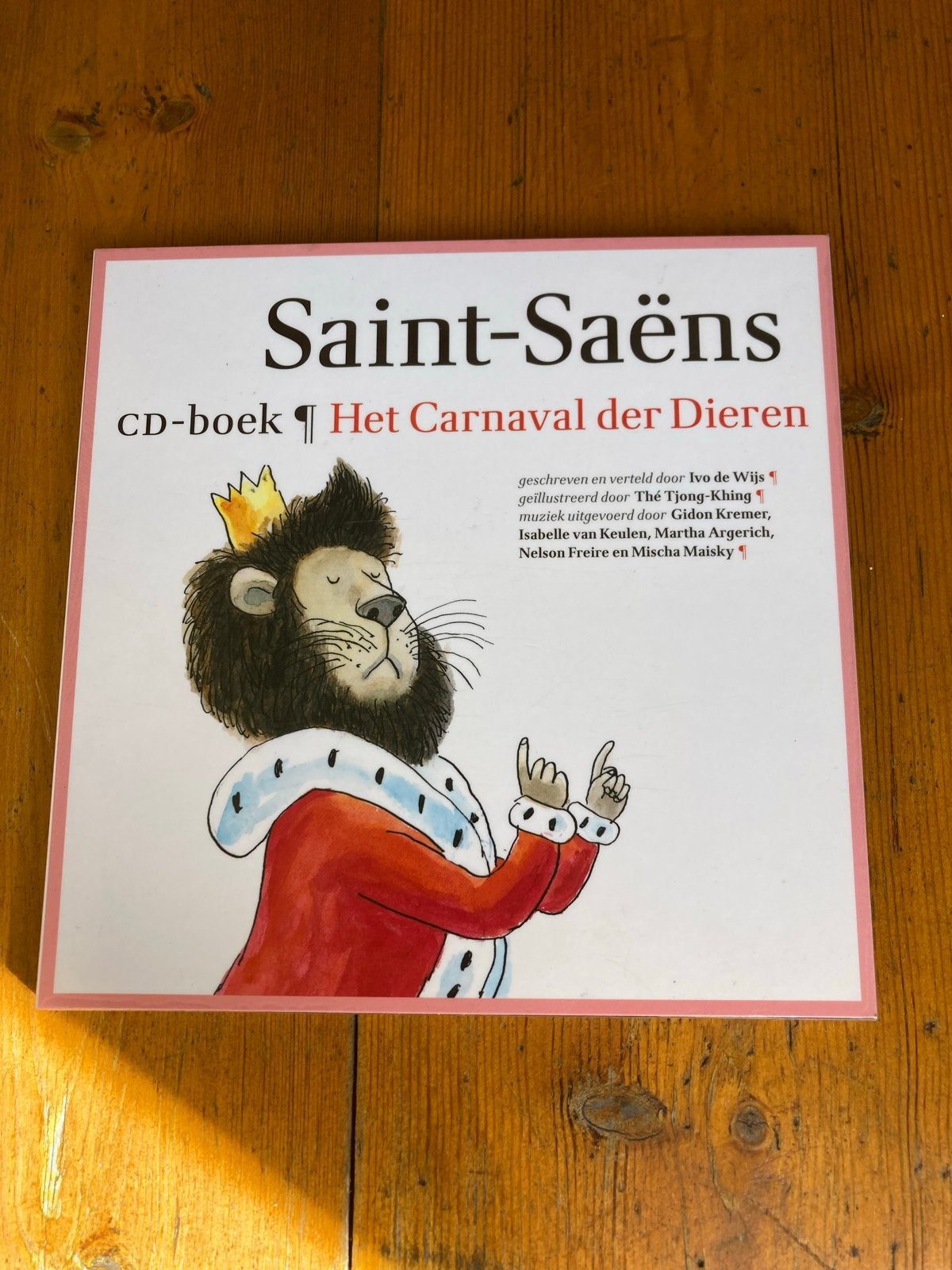 Saint-Saëns: Het Carnaval der Dieren CD-boek, Luisterboek, Ophalen of Verzenden, Inclusief boekje, Album