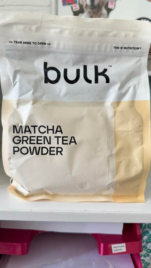 Matcha bulk green tea nieuw, Diversen, Ophalen of Verzenden