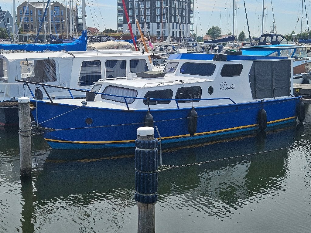 Stalen IJsselmeerkruiser 9.00  3.20m, Overige merken, 9 m, Gebruikt, Binnenboordmotor