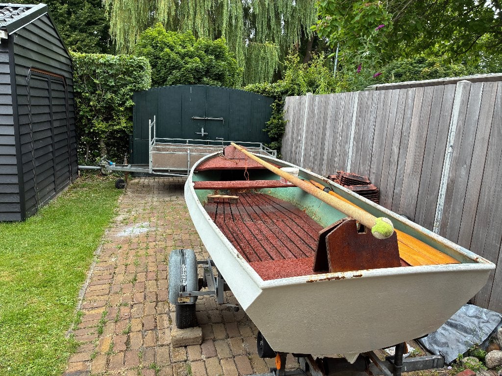 Atlanta kanteltrailer – stalen vlet/boot krijgt u erbij, Ophalen, Minder dan 1500 kg, Gebruikt, Minder dan 6 meter