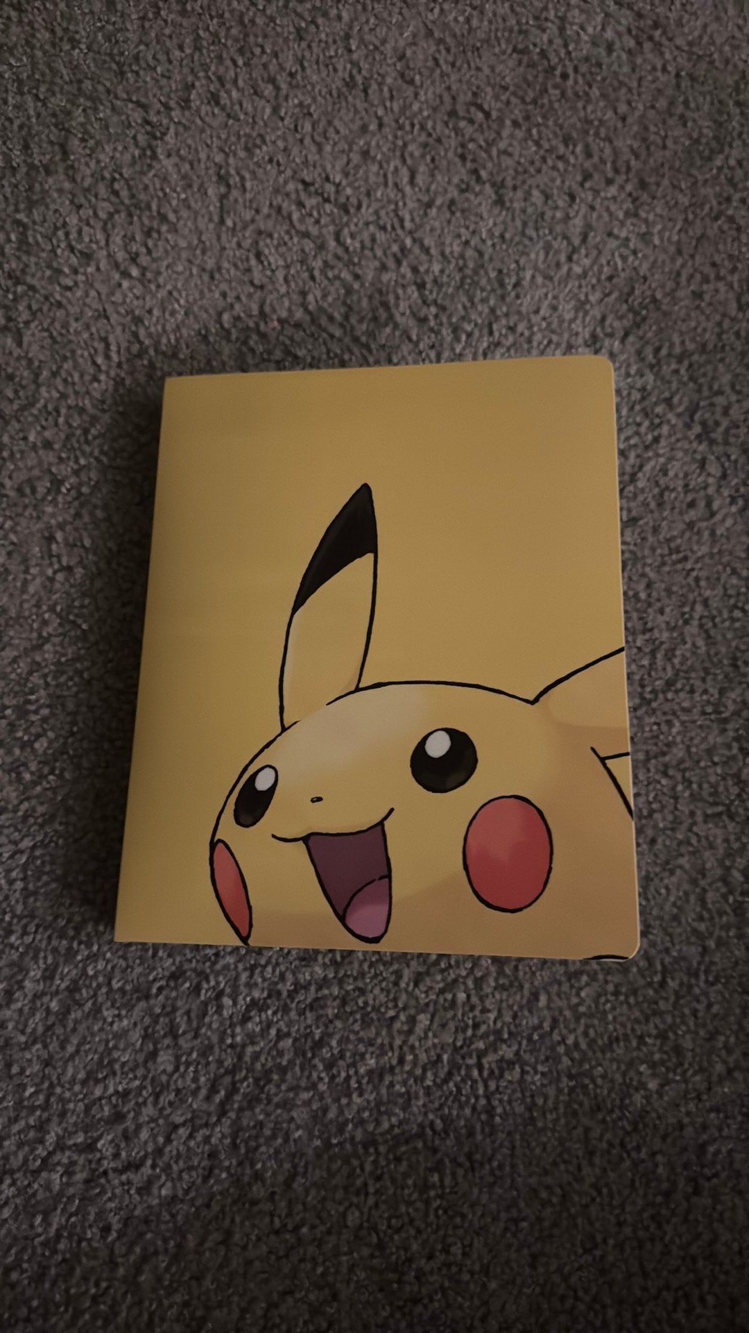 Pokemon map Ultra Pro  Pikachu, Ophalen of Verzenden, Zo goed als nieuw, Sleeves of Kaarthoesjes