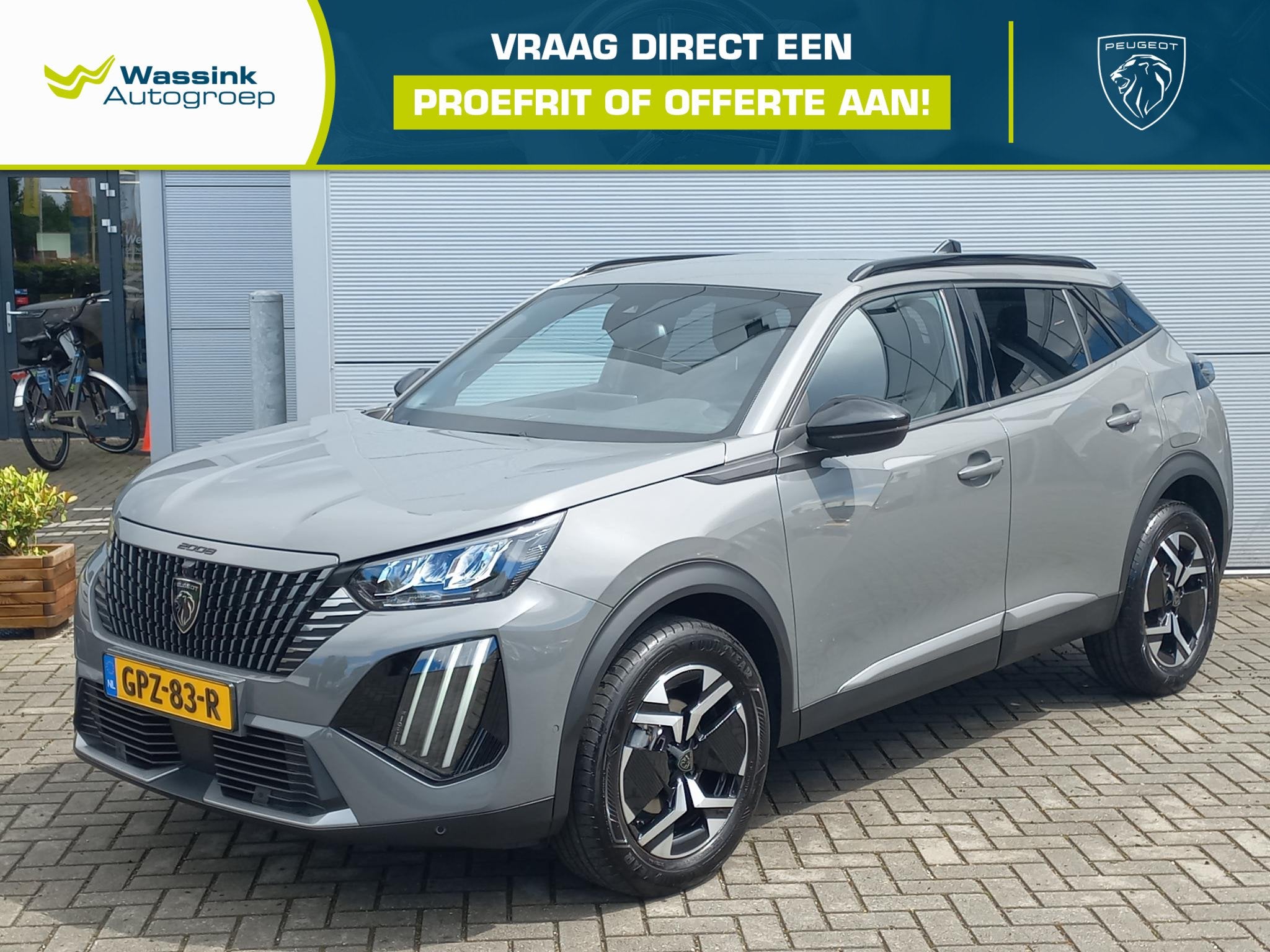 Peugeot 2008 1.2T 130pk Allure Pack Automaat | Climate contr, Auto's, Gebruikt, Euro 6, 1199 cc, Leder en Stof