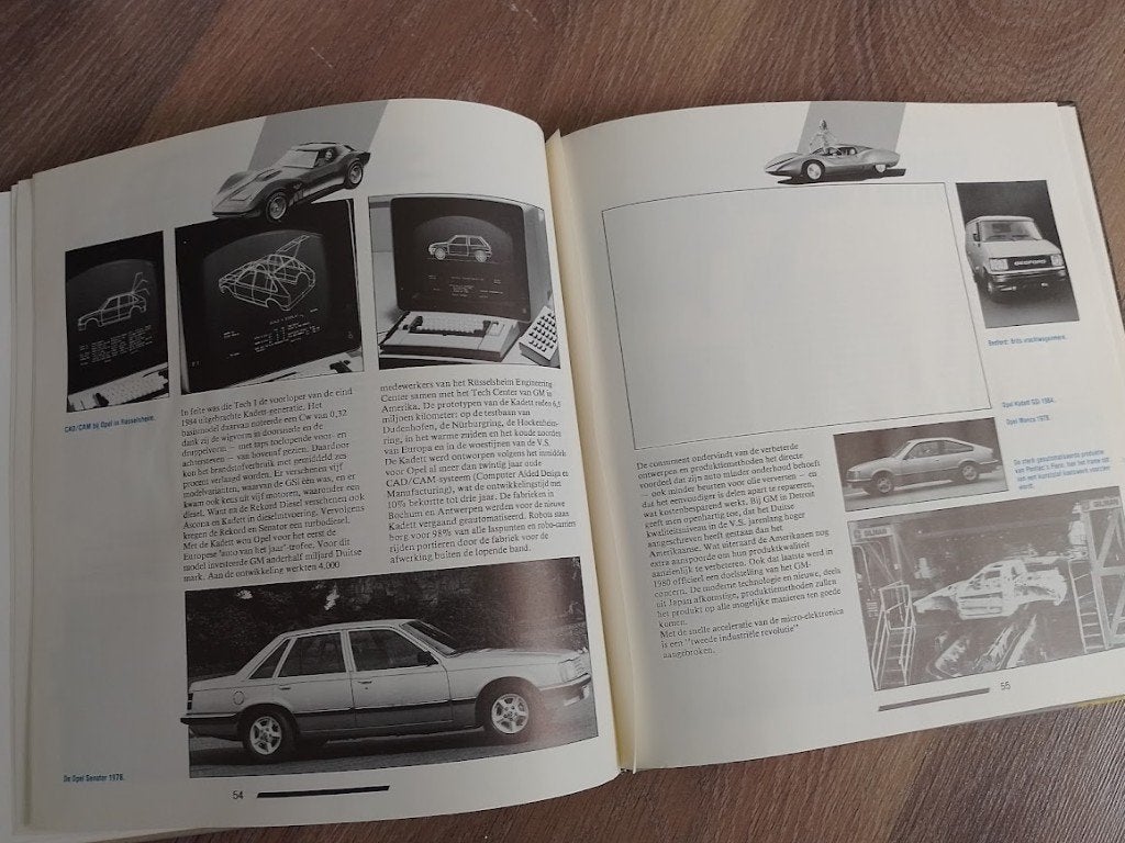 Opel GM, historie ANWB, Manta, Kadett, GT, Monza, Chevrolet, Ophalen of Verzenden, Nieuw, Opel