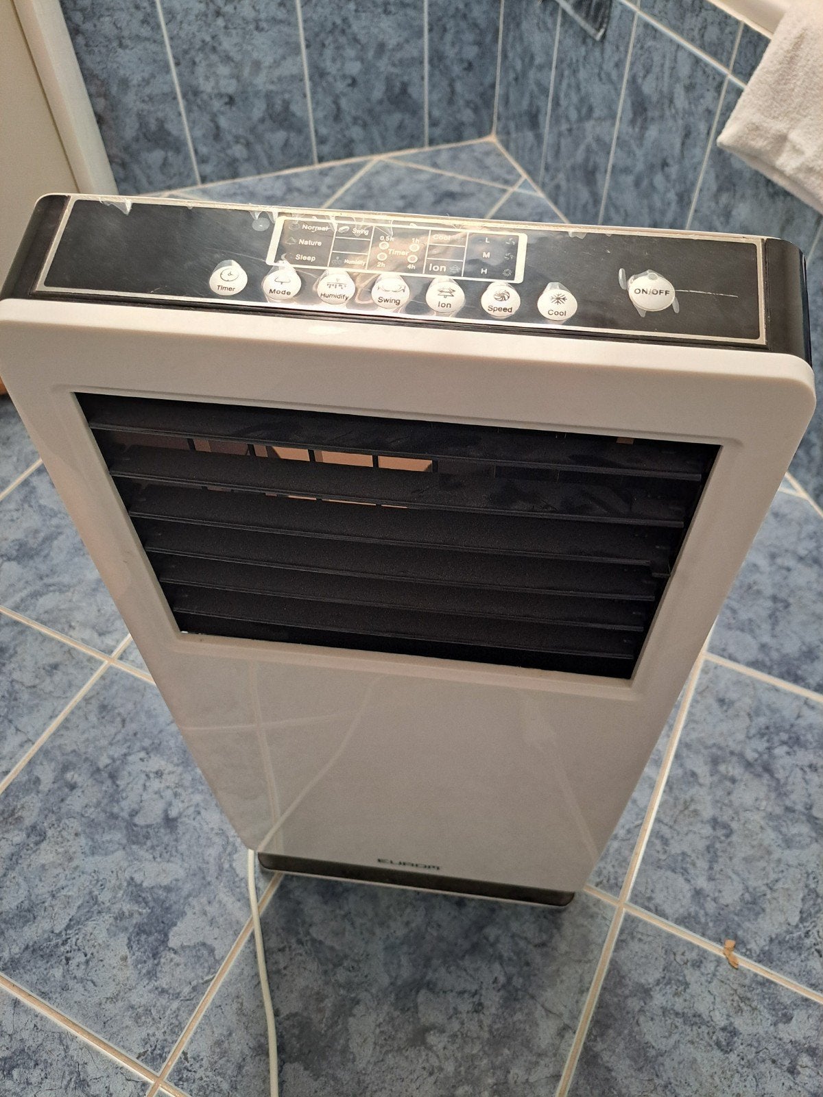 Eurom Mobiele Airco met Afstandsbediening, Witgoed en Apparatuur, Airco's, Gebruikt, Minder dan 60 m³, 3 snelheden of meer, Ophalen of Verzenden