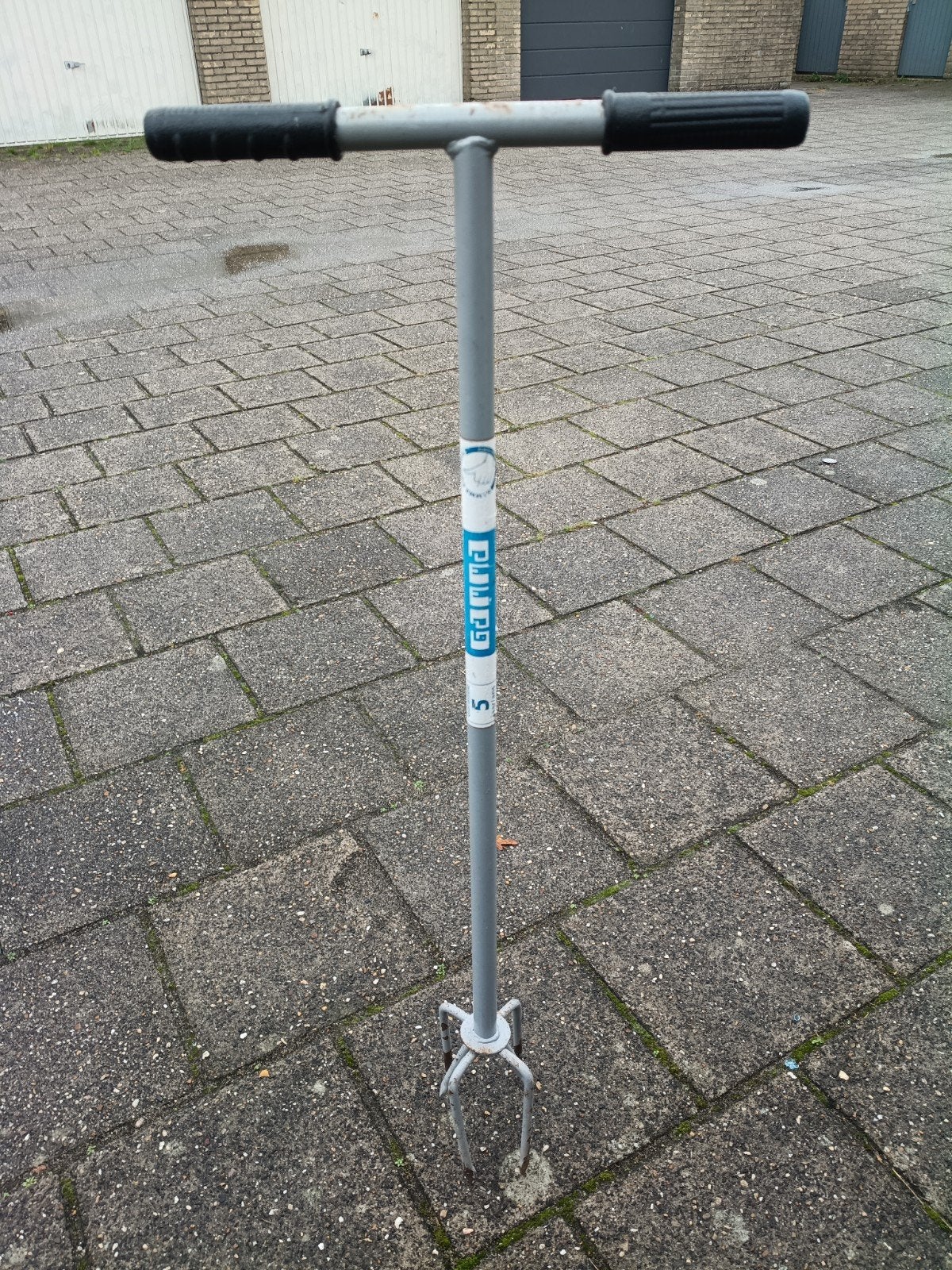 Gamma onkruidsteker grondlosmaker, Tuin en Terras, Ophalen, Gebruikt, Onkruidsteker