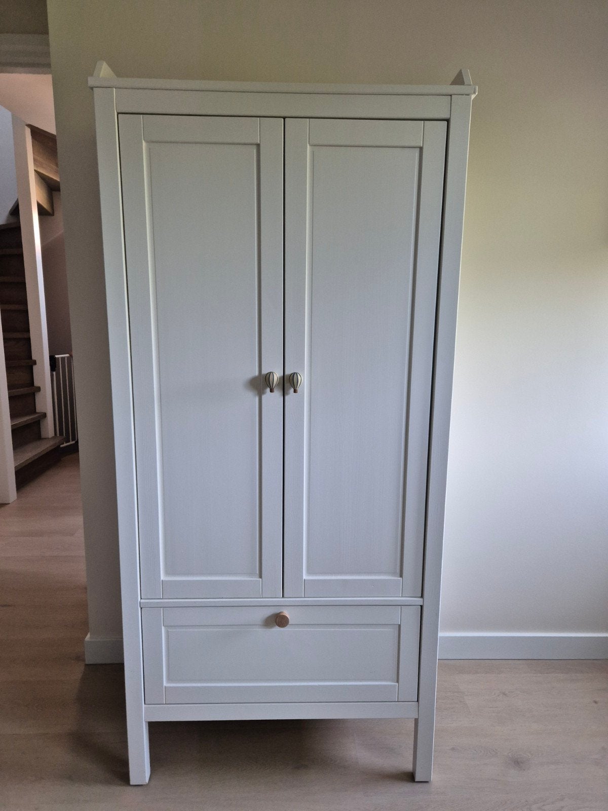 Ikea SUNDVIK Kledingkast wit 80x50x171 cm, Kinderkamer, Klassiek, 50 tot 100 cm, Zo goed als nieuw, 150 tot 200 cm