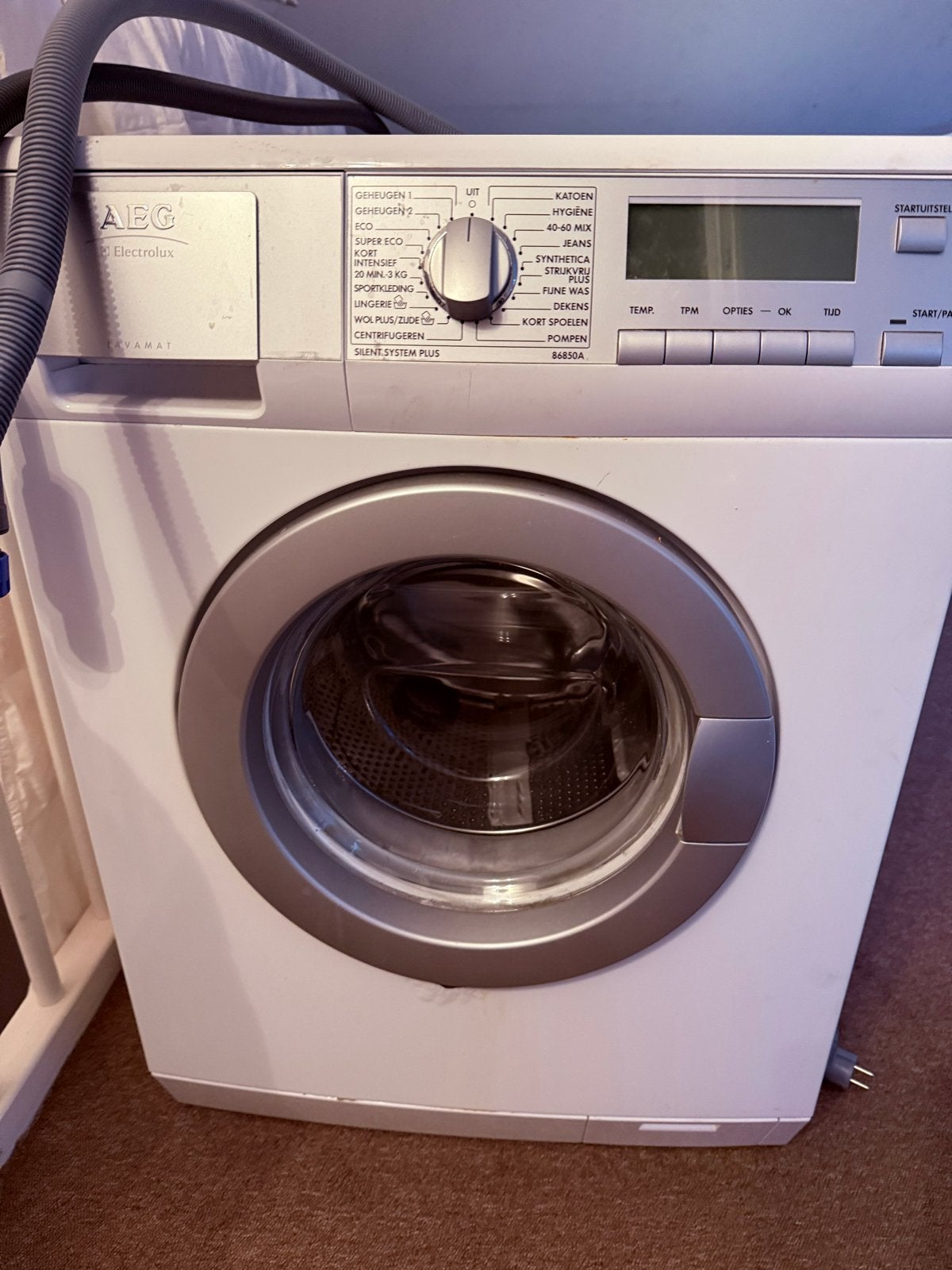 AEG Wasmachine - Defect voor onderdelen/reparatie, Witgoed en Apparatuur, Ophalen of Verzenden, Niet werkend, Voorlader