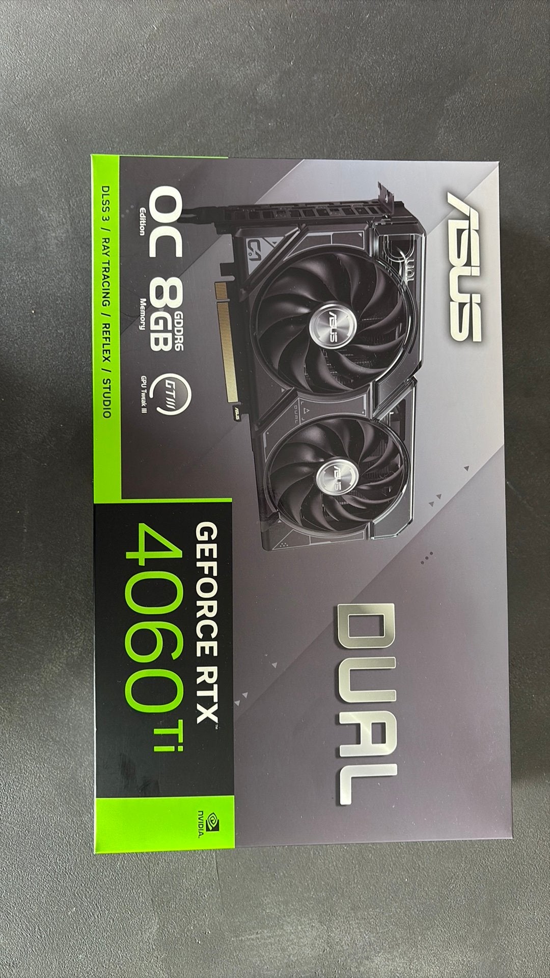 ASUS RTX 4060 Ti, Computers en Software, Videokaarten, Verzenden, GDDR6, Zo goed als nieuw, HDMI