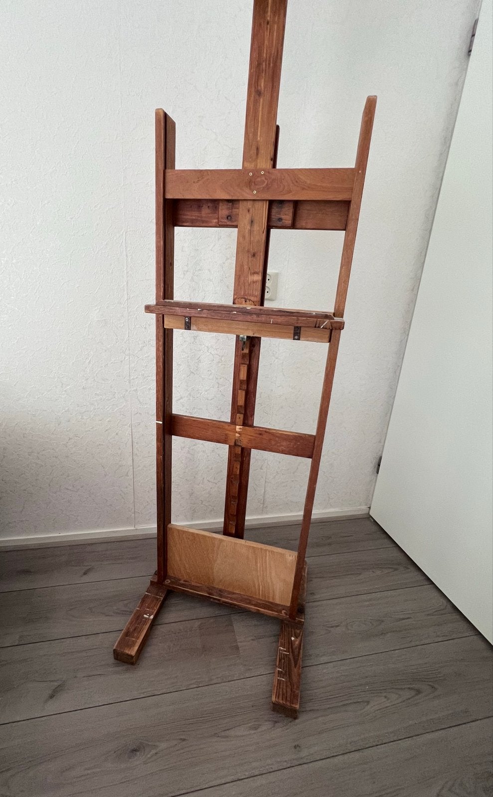 Houten Schildersezel 190 cm - Gebruikt, Hobby en Vrije tijd, Schilderen, Ophalen, Gebruikt, Ezel