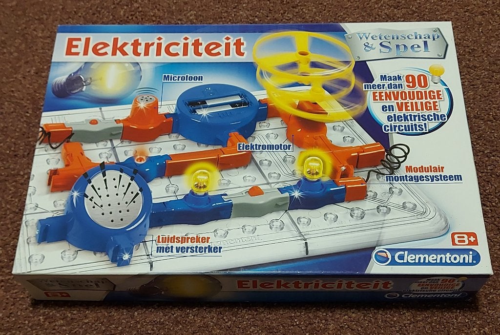 Clementoni Elektriciteit Wetenschap & Spel, Ophalen of Verzenden, Gebruikt, Bouwen, Met licht