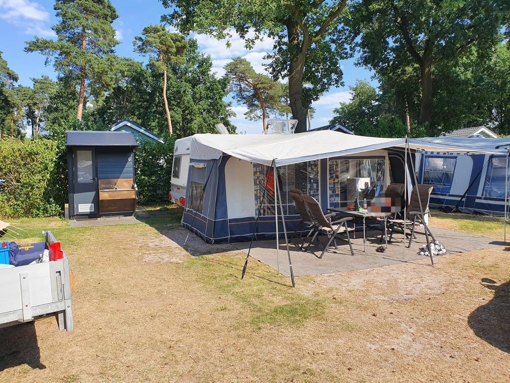 Dorema voortent met luifel omloopmaat 13, Caravans en Kamperen, Voortenten en Luifels, Ophalen