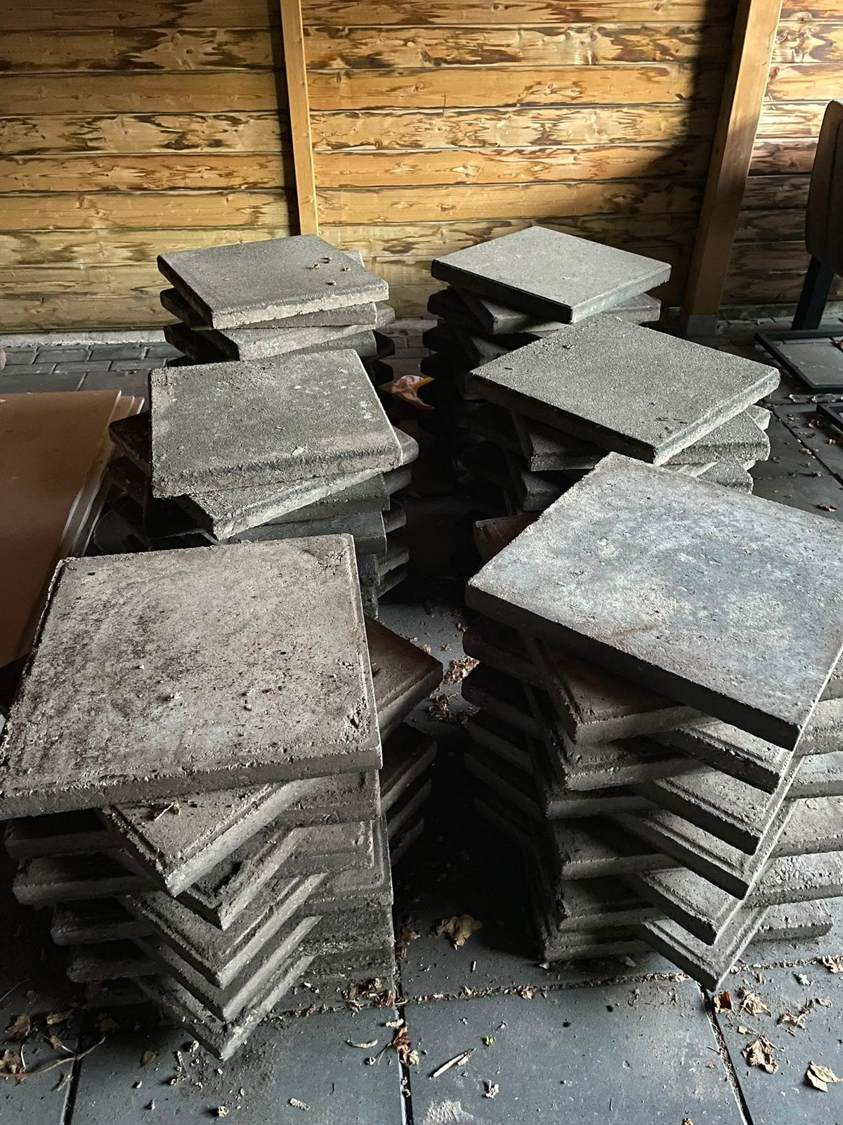 Tegels, Ophalen, Zo goed als nieuw, 10 m² of meer, Beton