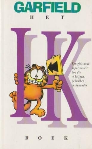 Garfield # Het grote IK boek, Eén stripboek, Ophalen of Verzenden, Zo goed als nieuw, Jim Davis