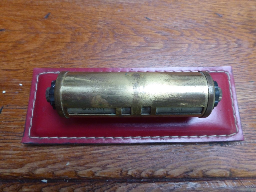 Vintage eeuwigdurende kalender, Ophalen of Verzenden