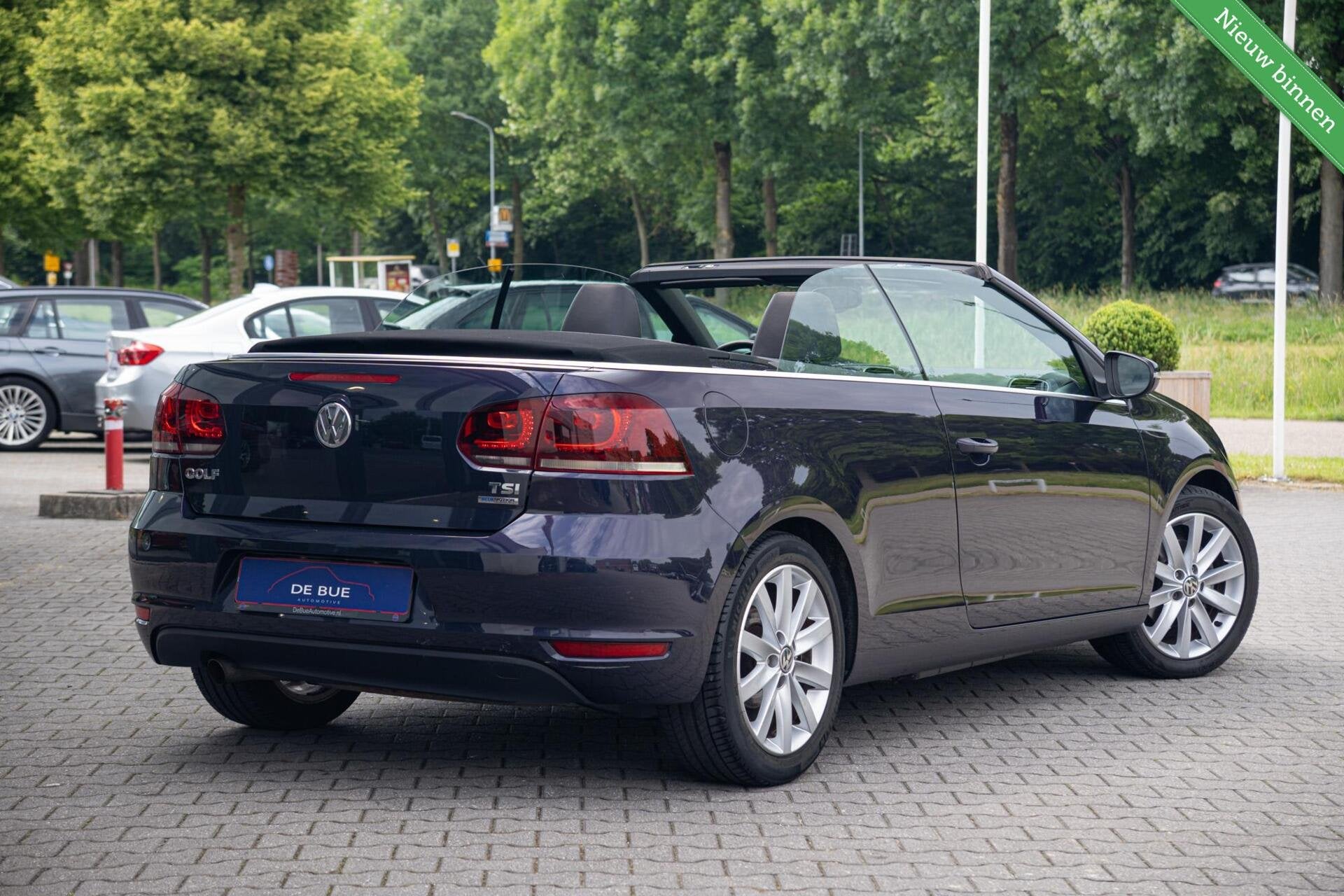 Volkswagen Golf 1.2 TSI Cabriolet Cabrio|OrgNL NAP|1ste Eig., Voorwielaandrijving, Stof, Zwart, Origineel Nederlands