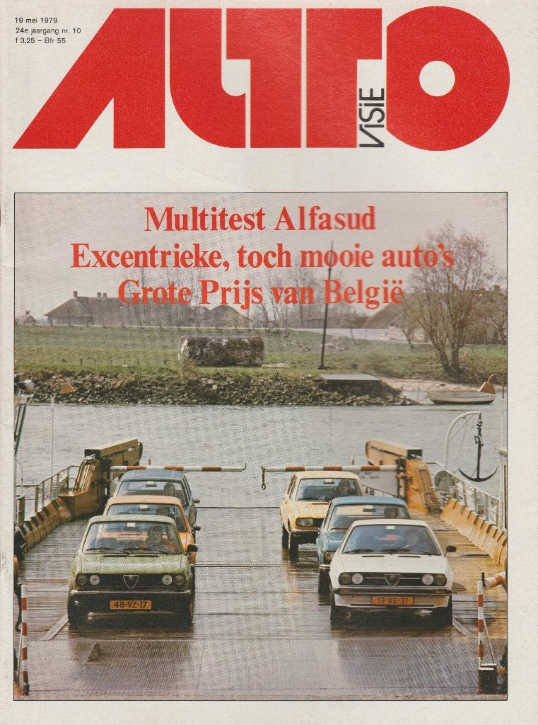 Alfa Romeo Alfasud testen in Autovisie e.a., Boeken, Gelezen, Alfa Romeo, Ophalen of Verzenden, Autovisie