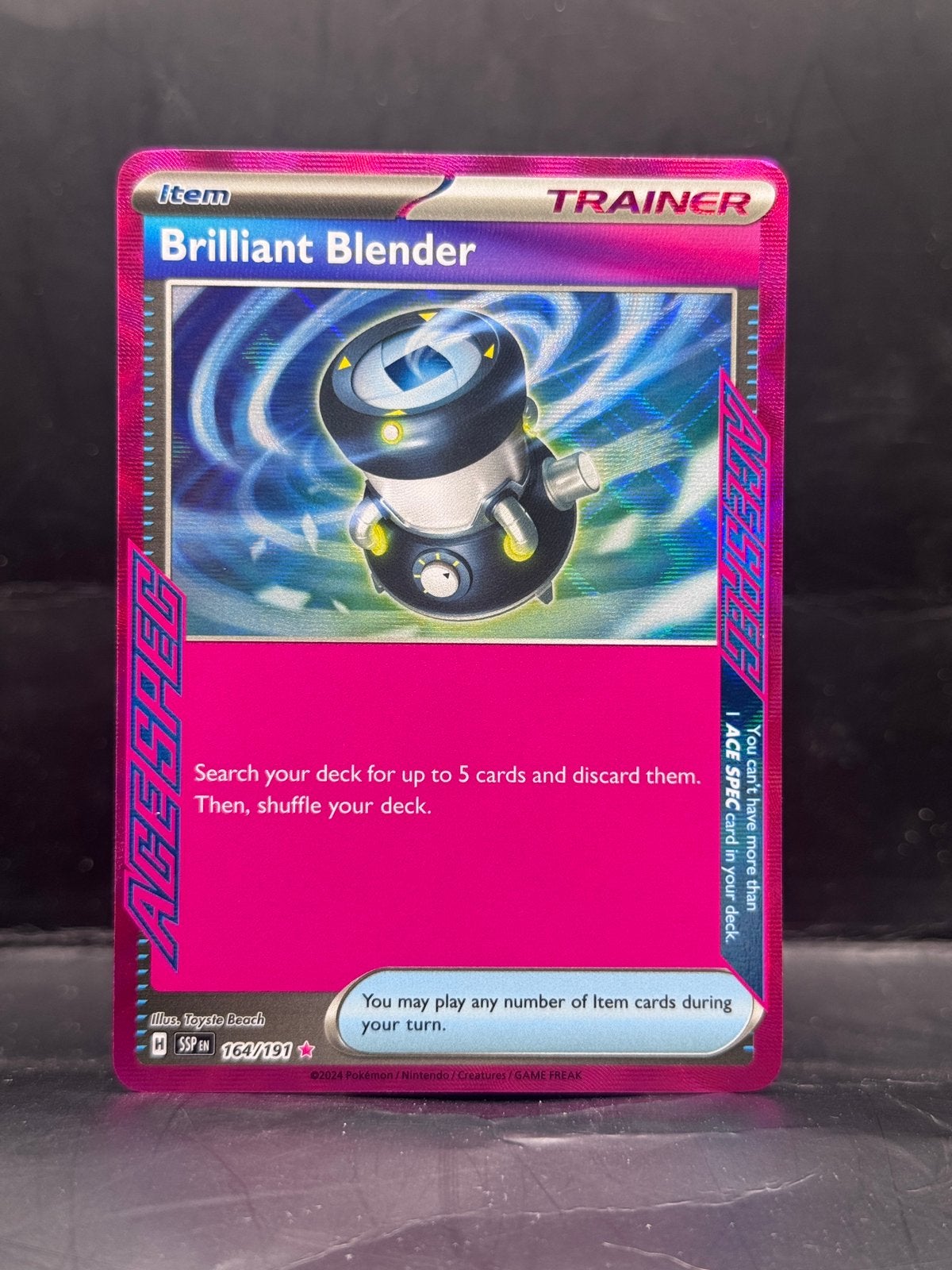 Pokemon Surging Sparks - Brilliant Blender 164/191, Ophalen of Verzenden, Zo goed als nieuw