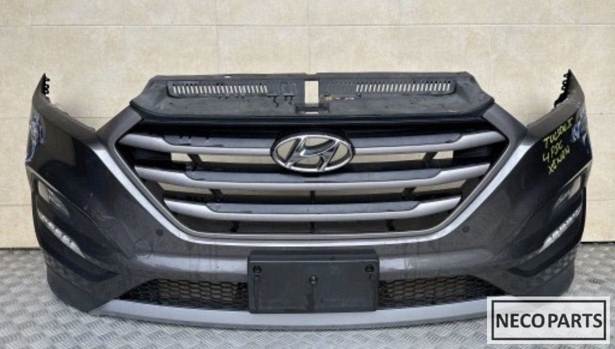 HYUNDAI TUCSON II XENON VOORBUMPER  ALLES LEVERBAAR!!!, Gebruikt, -, Ophalen of Verzenden, Achter