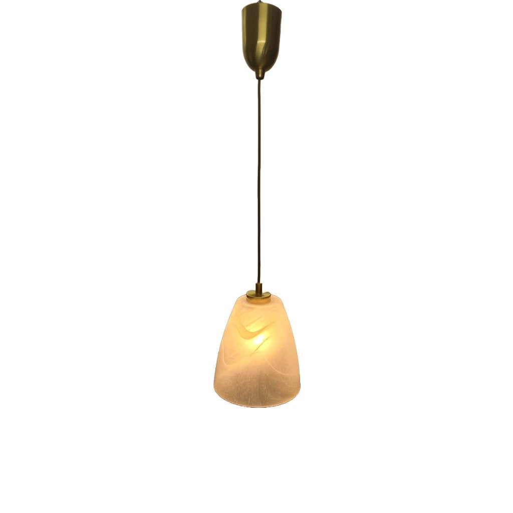 Design hanglamp van Fischer Leuchten, 21e eeuw, Gebruikt, Design, Glas, E27 (groot)