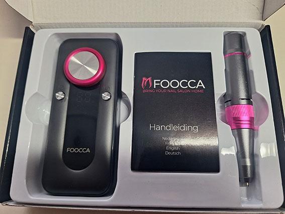Foocca Electrische nagelvijl met accu, Witgoed en Apparatuur, Persoonlijke-verzorgingsapparatuur, Ophalen of Verzenden, Nieuw