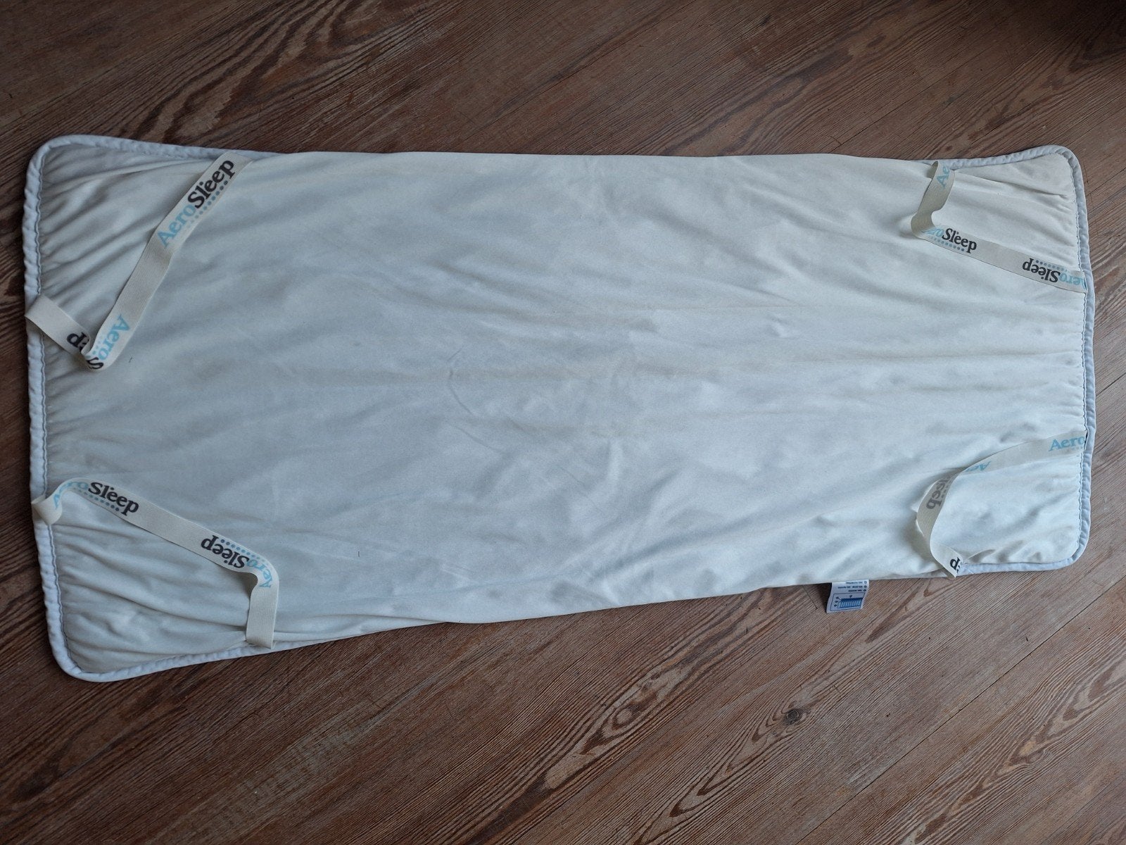 AeroSleep Matrasbeschermer - 115  55 cm, Eenpersoons, Wit, Nieuw, Ophalen of Verzenden