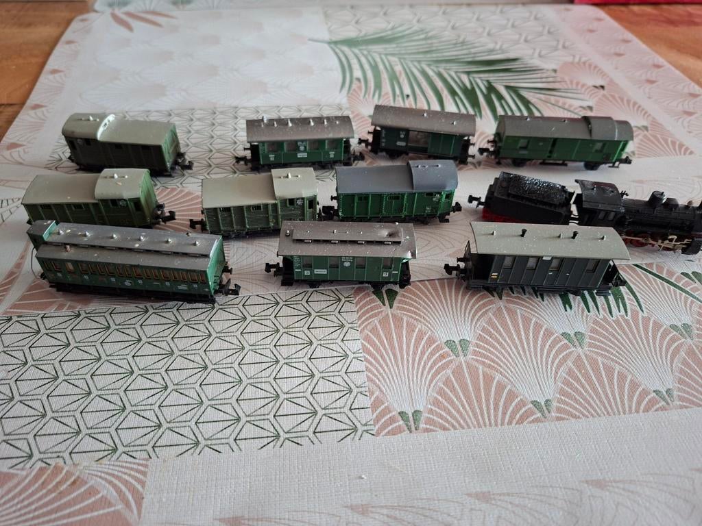Fleichmann Treinset met Locomotief en Wagons, Ophalen of Verzenden