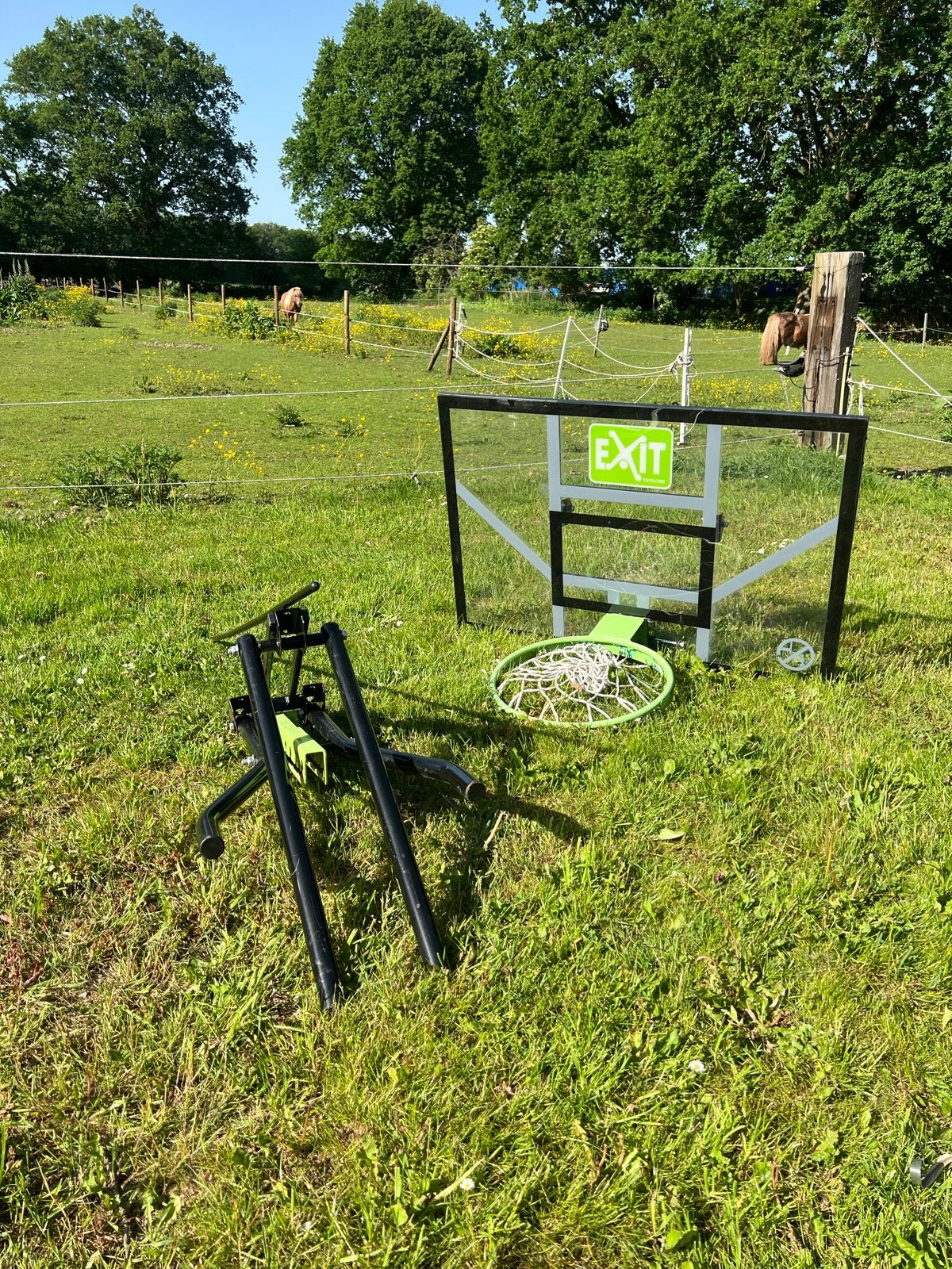 Basketbal, Ophalen, Zo goed als nieuw, Ring, Bord of Paal