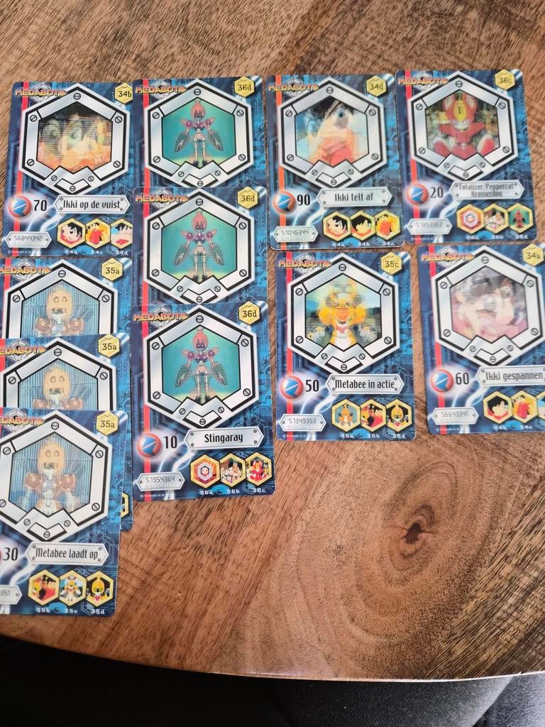Fox Kids TV Cards Medabots - Lenticular 3D Kaarten Set, Verzamelen, Ophalen of Verzenden