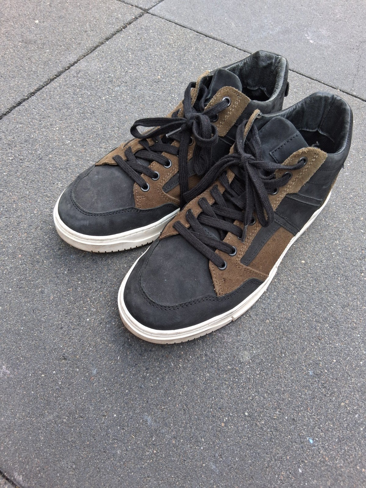 Sacha Sneakers Zwart/Bruin - Maat 42, Ophalen, Gedragen, Bruin