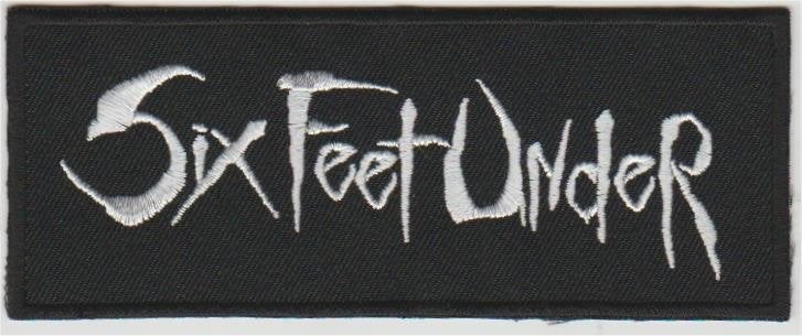Six Feet Under patch embleem, Verzenden, Nieuw, Kleding