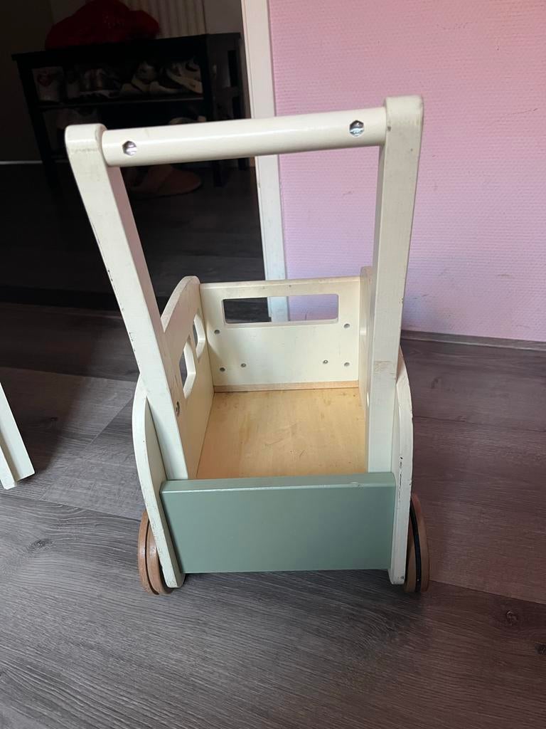 Little Dutch Vintage Loopwagen - Groen, Ophalen, Gebruikt