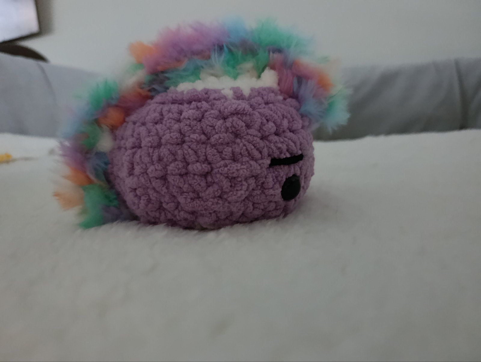 Zelfgemaakt gehaakt knuffeltje, Paars, Overige merken, Overige typen, Nieuw